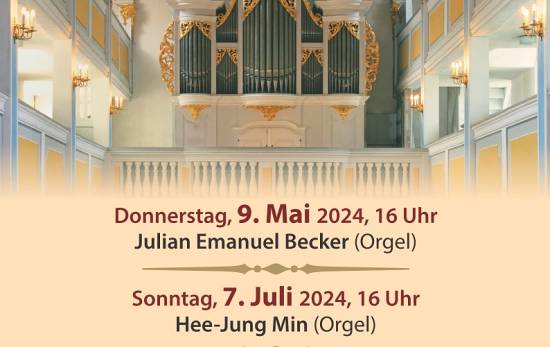 Konzerte an der Silbermann-Orgel